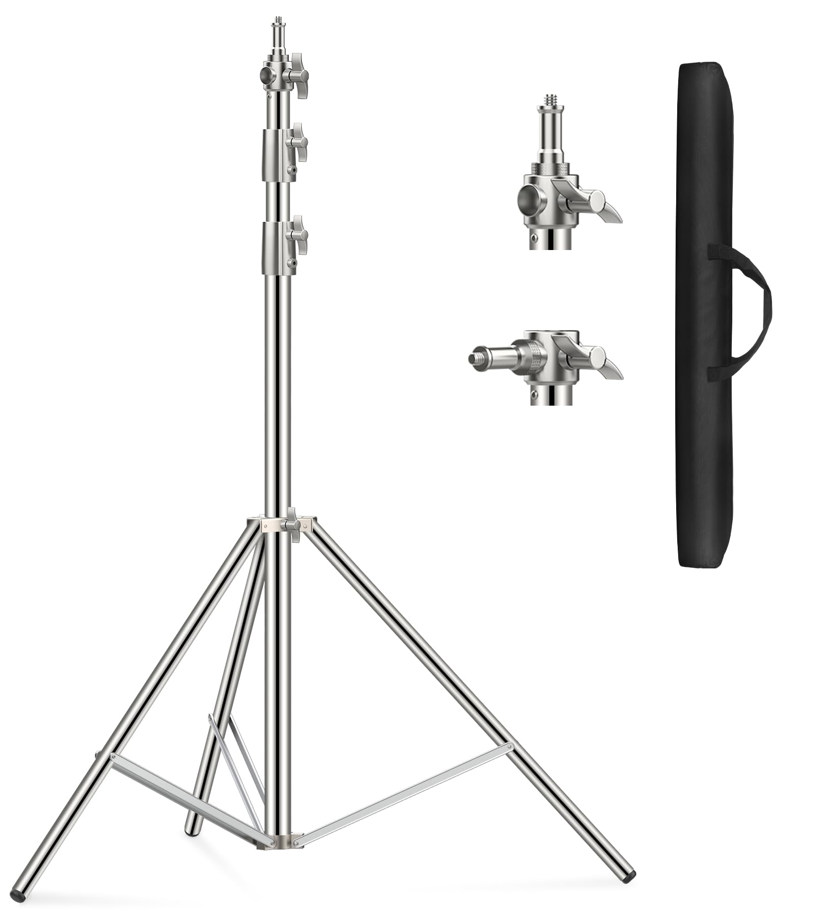 Amazon.com : 9.2ft/110'' Stainless Steel Light Stand, Sdfghj